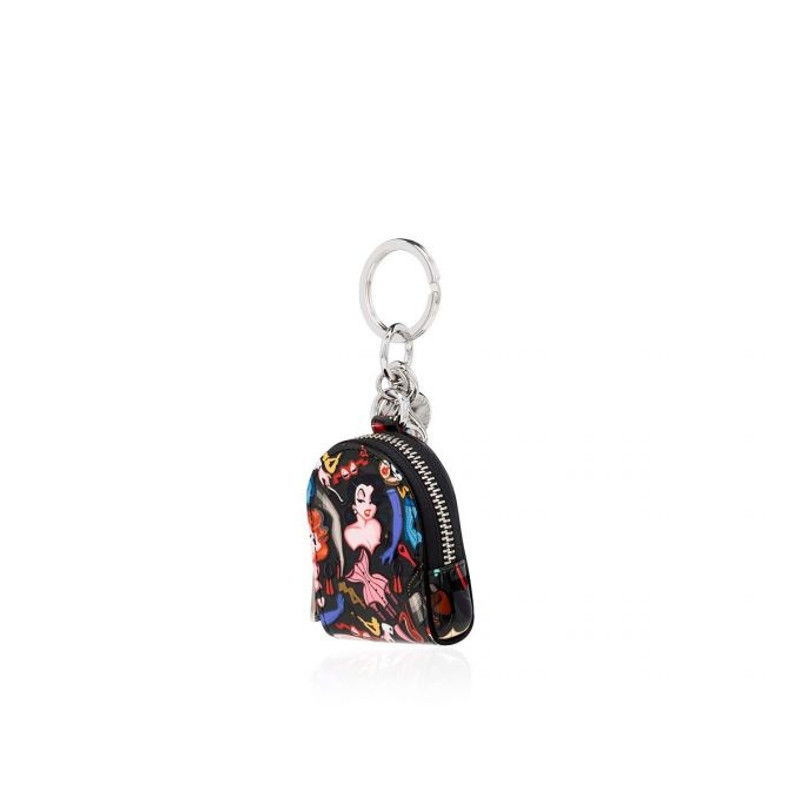 Christian Louboutin Keyring Case For Airpods BLACK-MULTI/SILVER outlook