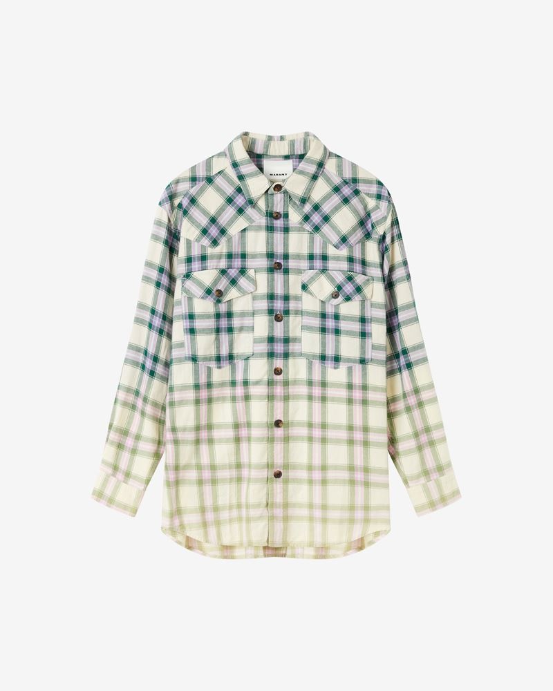 MANEM CHECKED COTTON SHIRT - 1