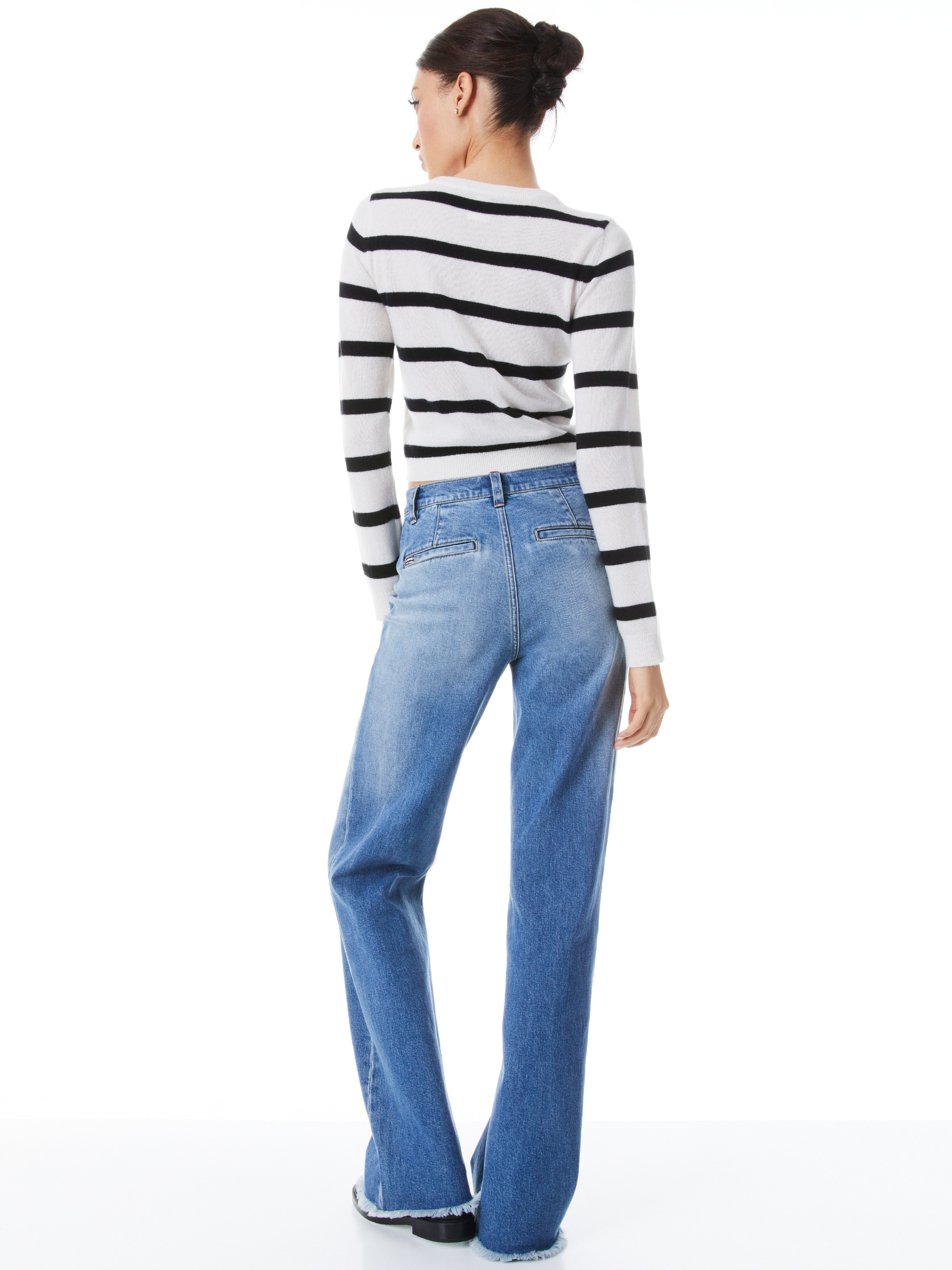 LUNA STRIPED CREWNECK - 3