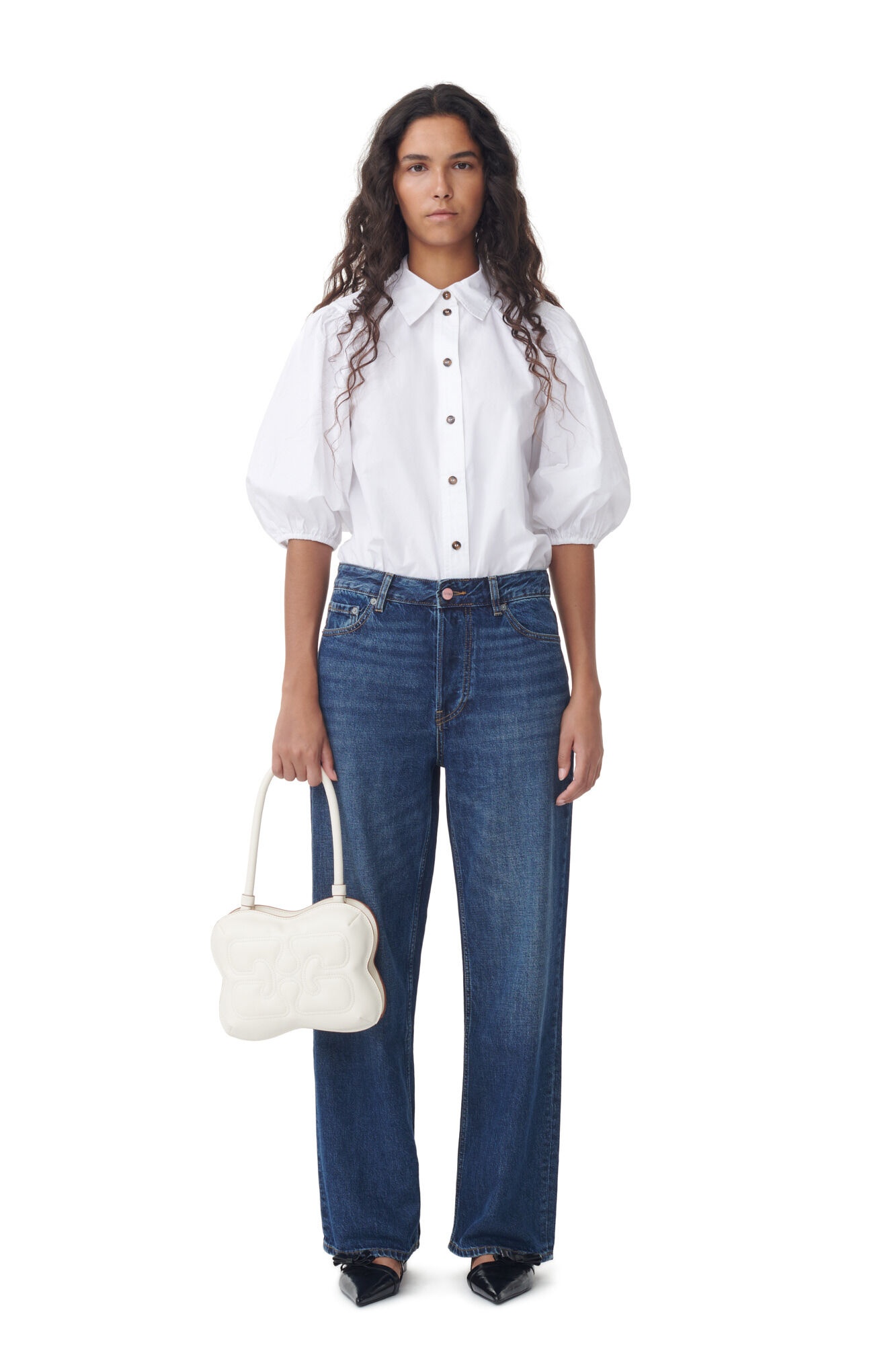DARK BLUE VINTAGE IZEY JEANS - 4