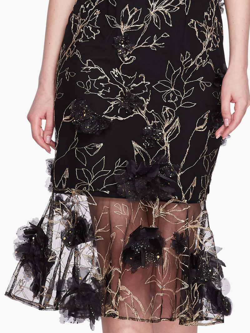STRAPPY COCKTAIL MIDI DRESS 4