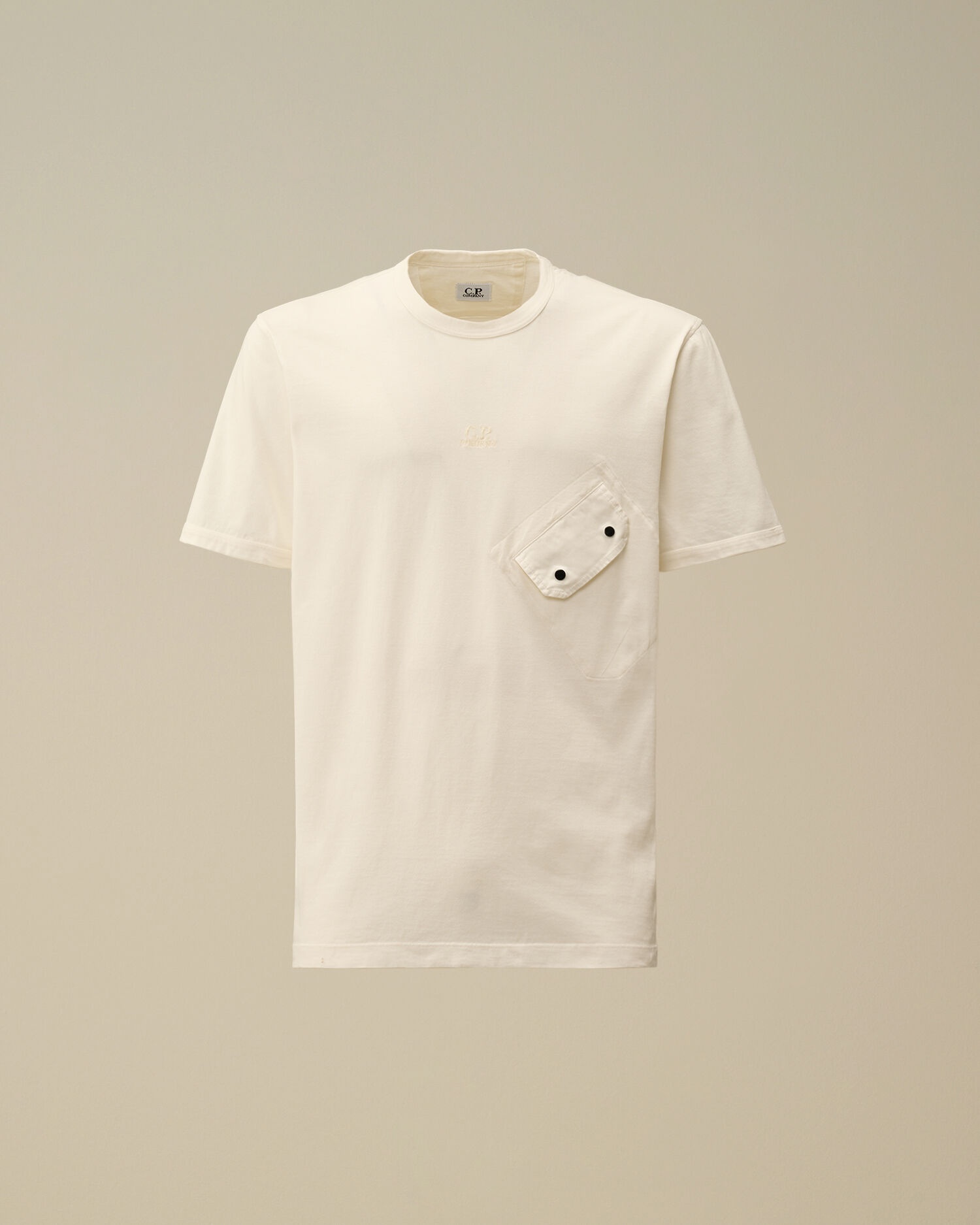 C.P. Company 20/1 Jersey Mixed Logo T-Shirt | cpcompany