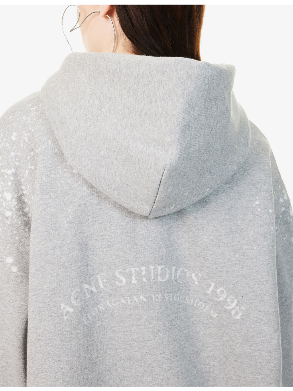 Internal-Fleece Relaxed-Fit Cotton-Blend Hoodie - 6