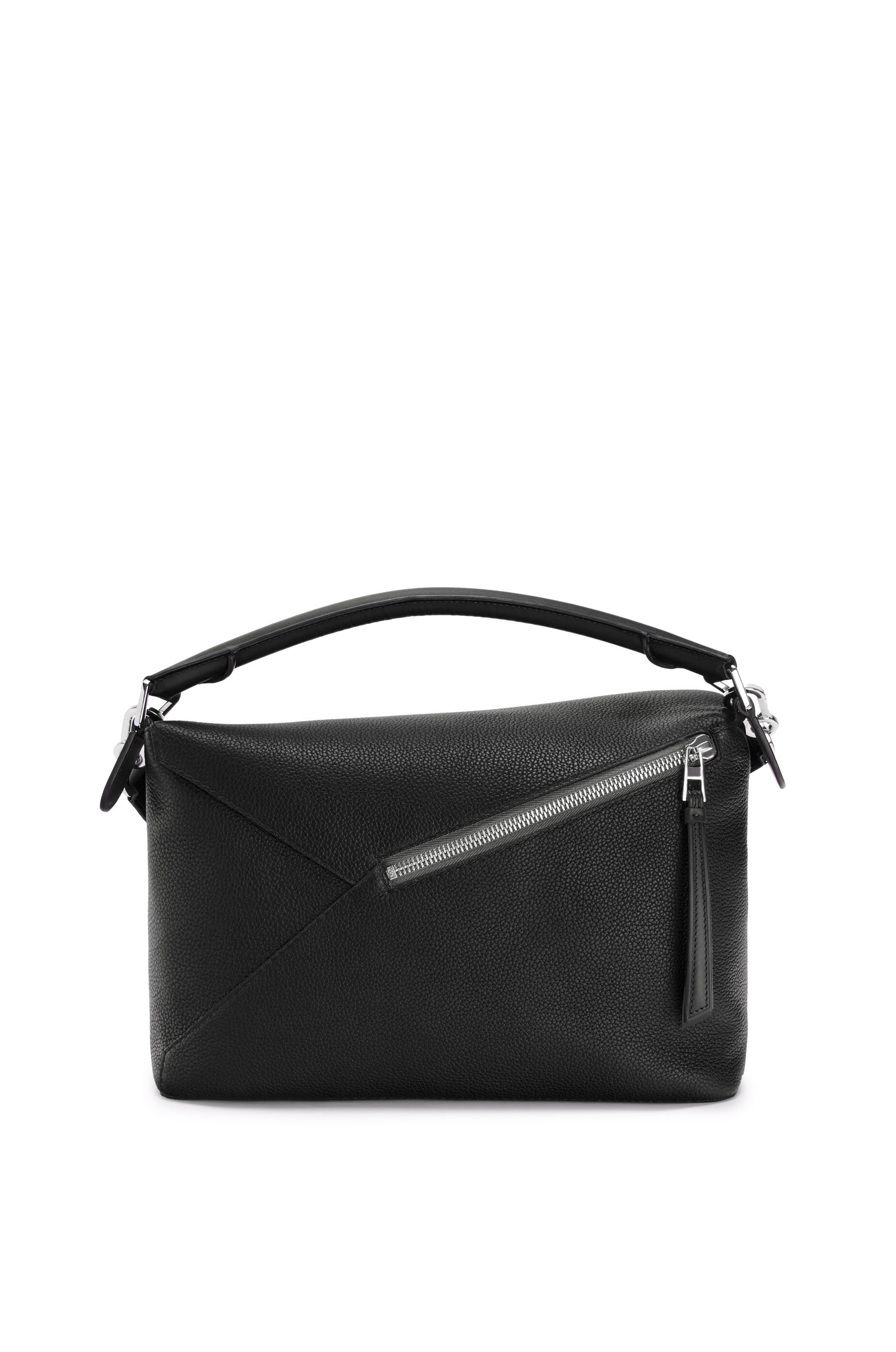 Large Puzzle Edge bag in grained calfskin - 5