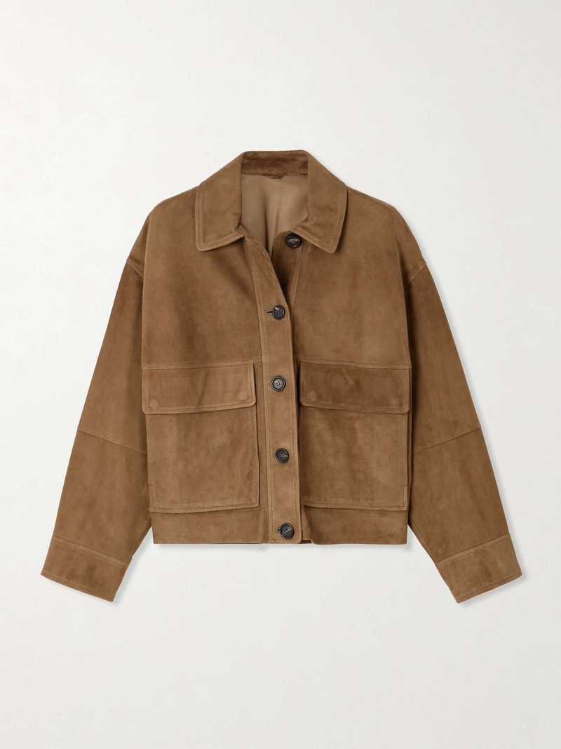 Suede jacket Brown 1
