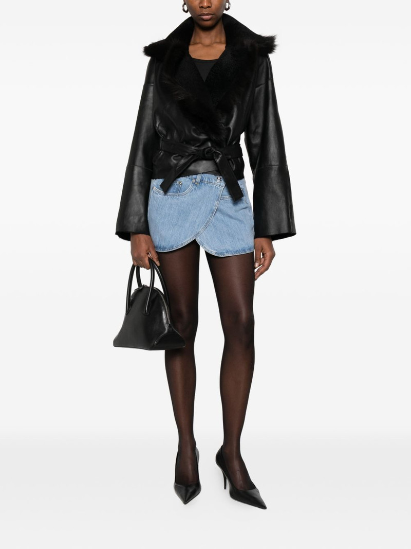 COPERNI asymmetric denim skirt outlook