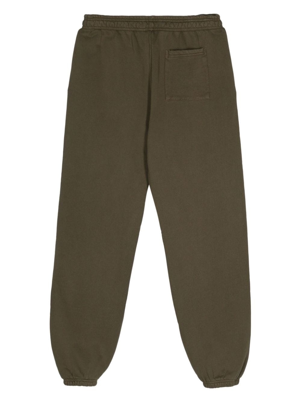 tapered organic cotton track pants - 2