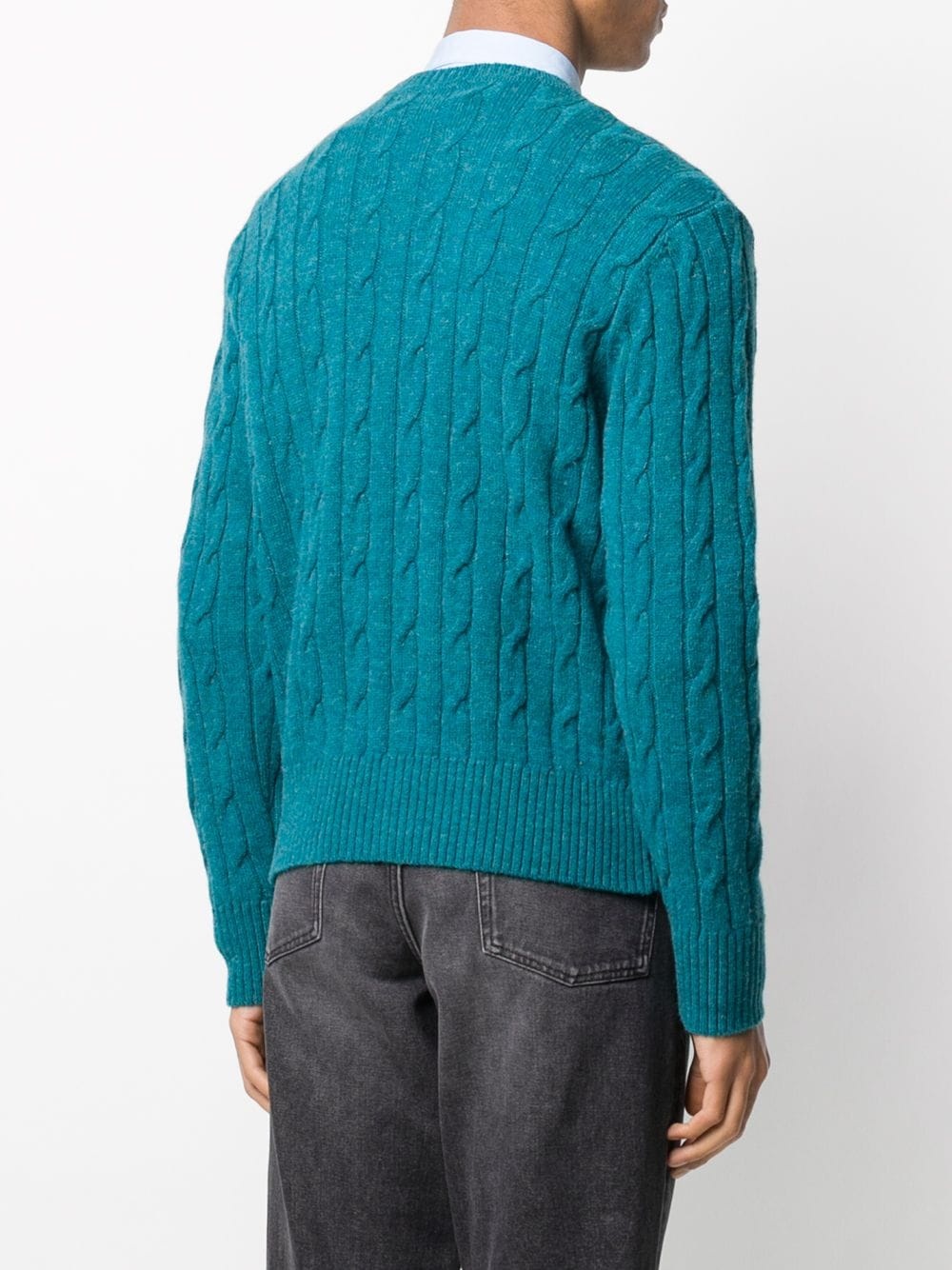 cable knit jumper - 4