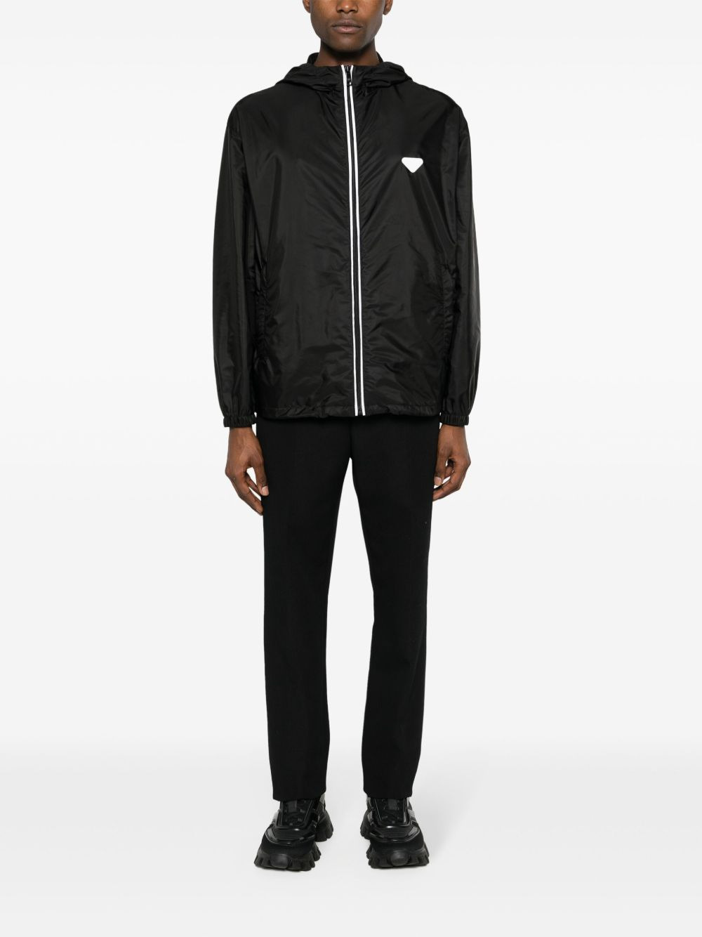 Re-Nylon hooded jacket - 2