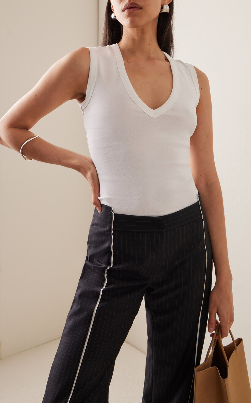 FLORE FLORE Dewi Cotton Tank Top white outlook