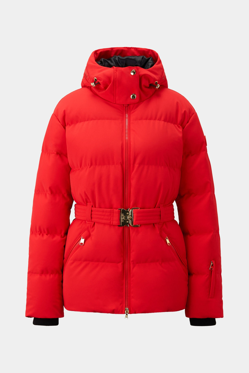 Bond Down ski jacket in Red 1