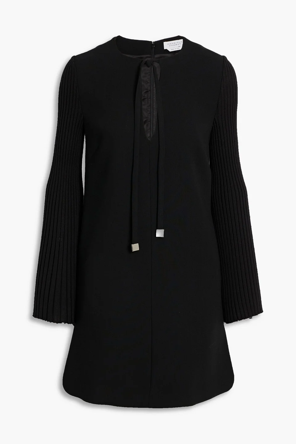 Beko ribbed wool and crepe mini dress - 1