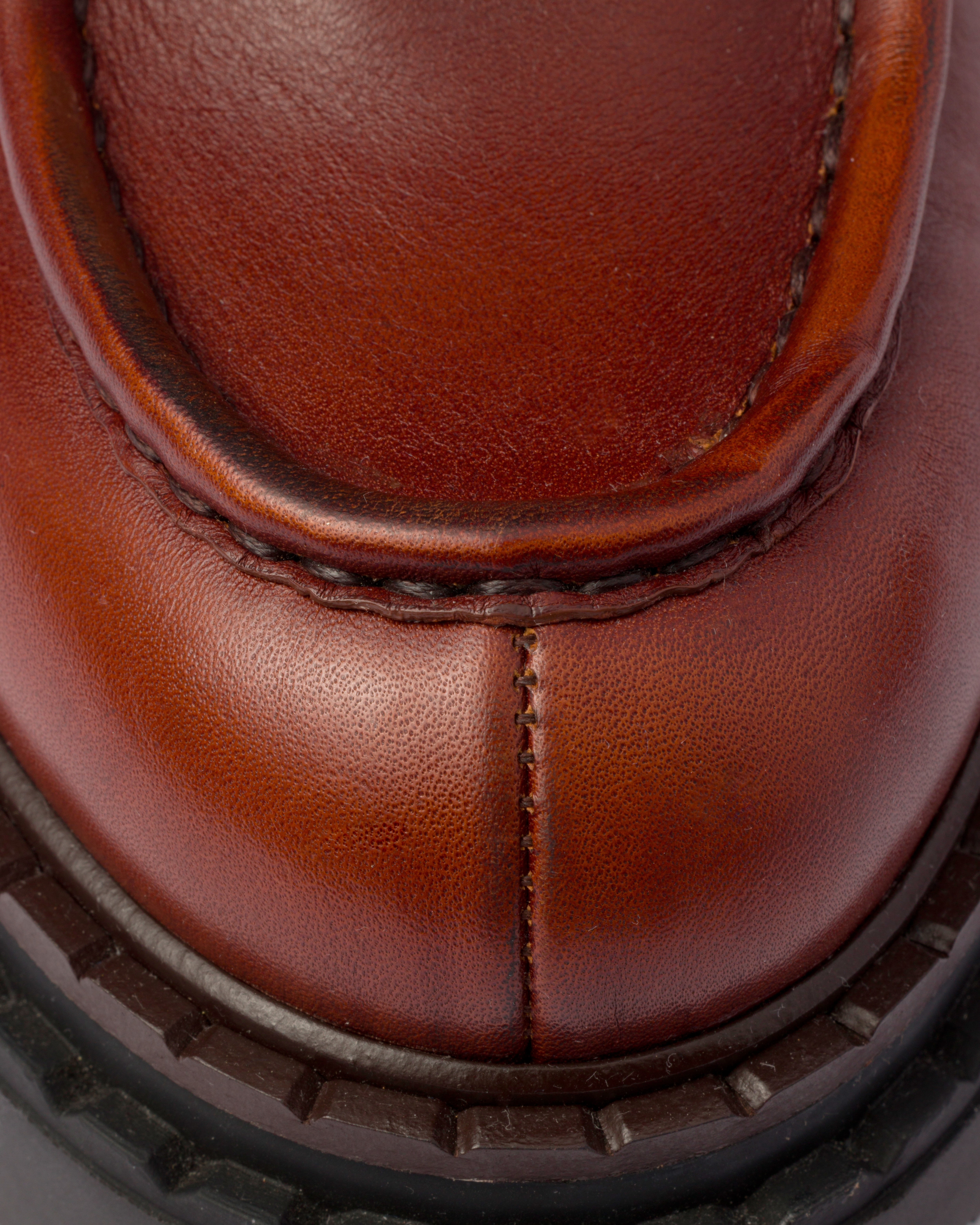 Double Chocolate leather loafers - 6