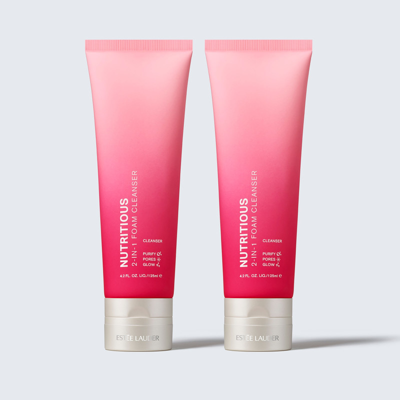 Nutritious Cleanser Duo Skincare Set Purify. Pores. Glow. 1