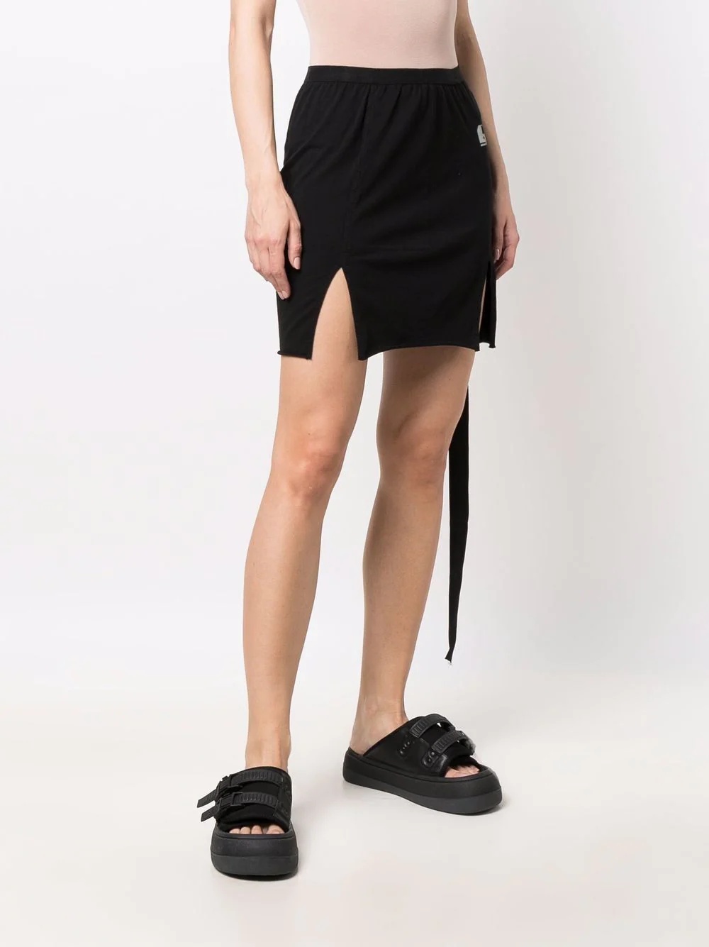 graphic-print skirt - 3