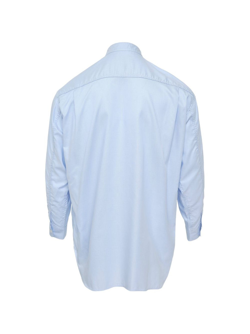 Comme des Garçons Homme long-sleeve patch-pocket shirt outlook