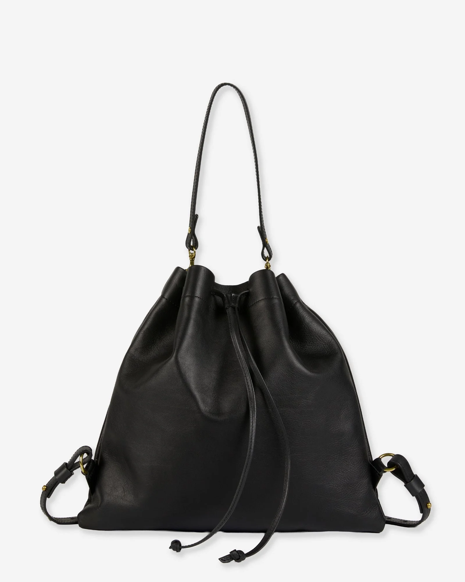Leather backpack - 1