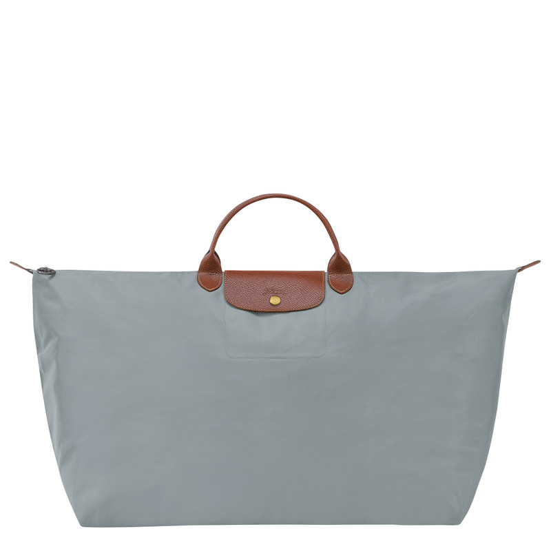 Le Pliage Original M Travel bag Steel - Recycled canvas 1