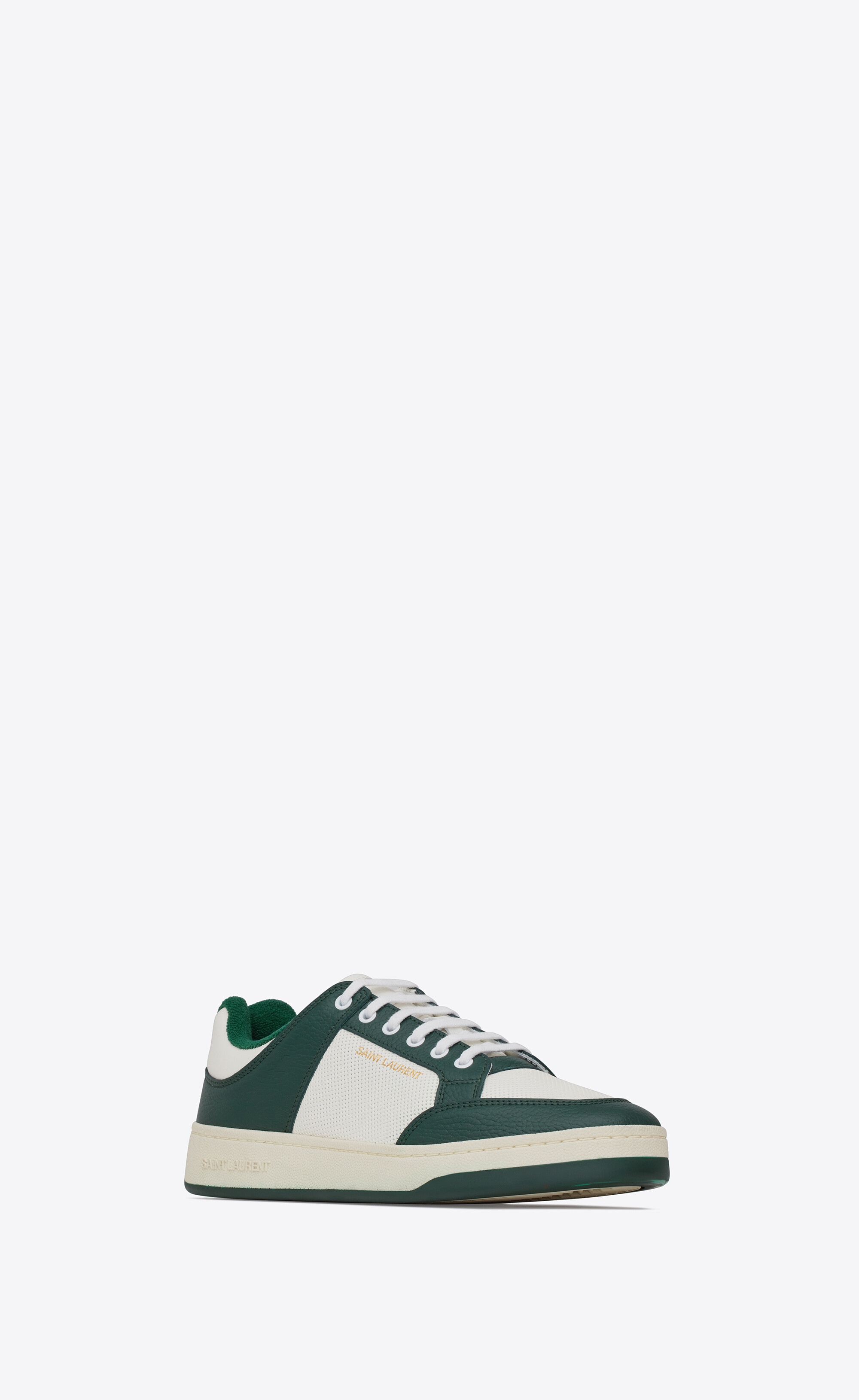 スニーカー SAINT LAURENT Two-Tone Leather Sl/61 Sneakers SL/61 sneakers in smooth leather and suede | Saint Laurent