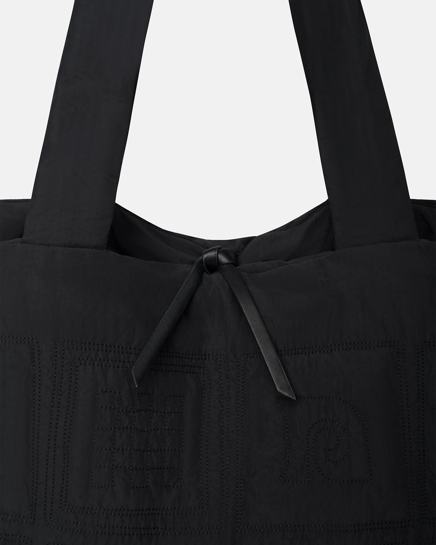Quilted Tech-Poplin Tote - 5
