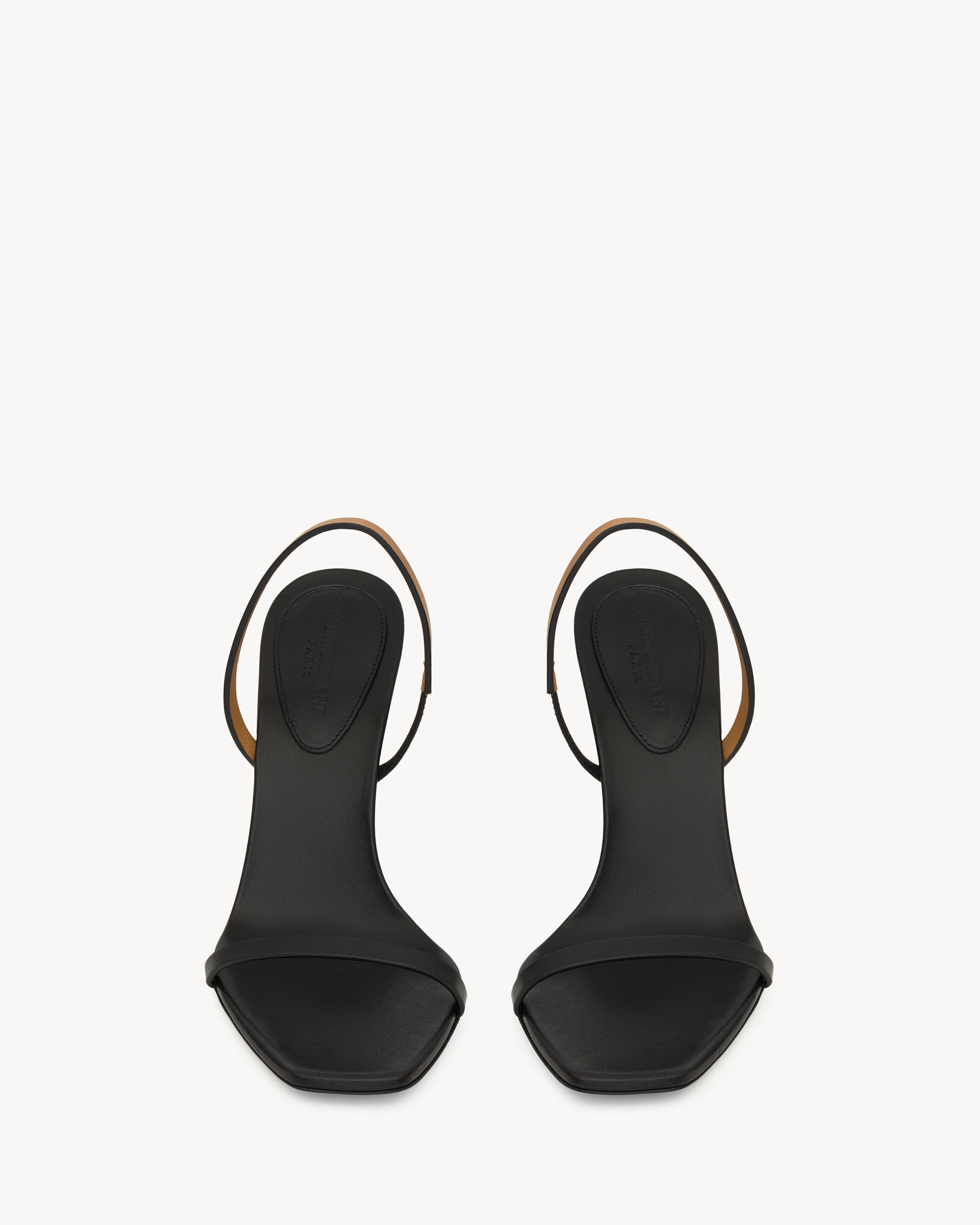 OPYUM SLINGBACK SANDALS IN SMOOTH LEATHER - 2