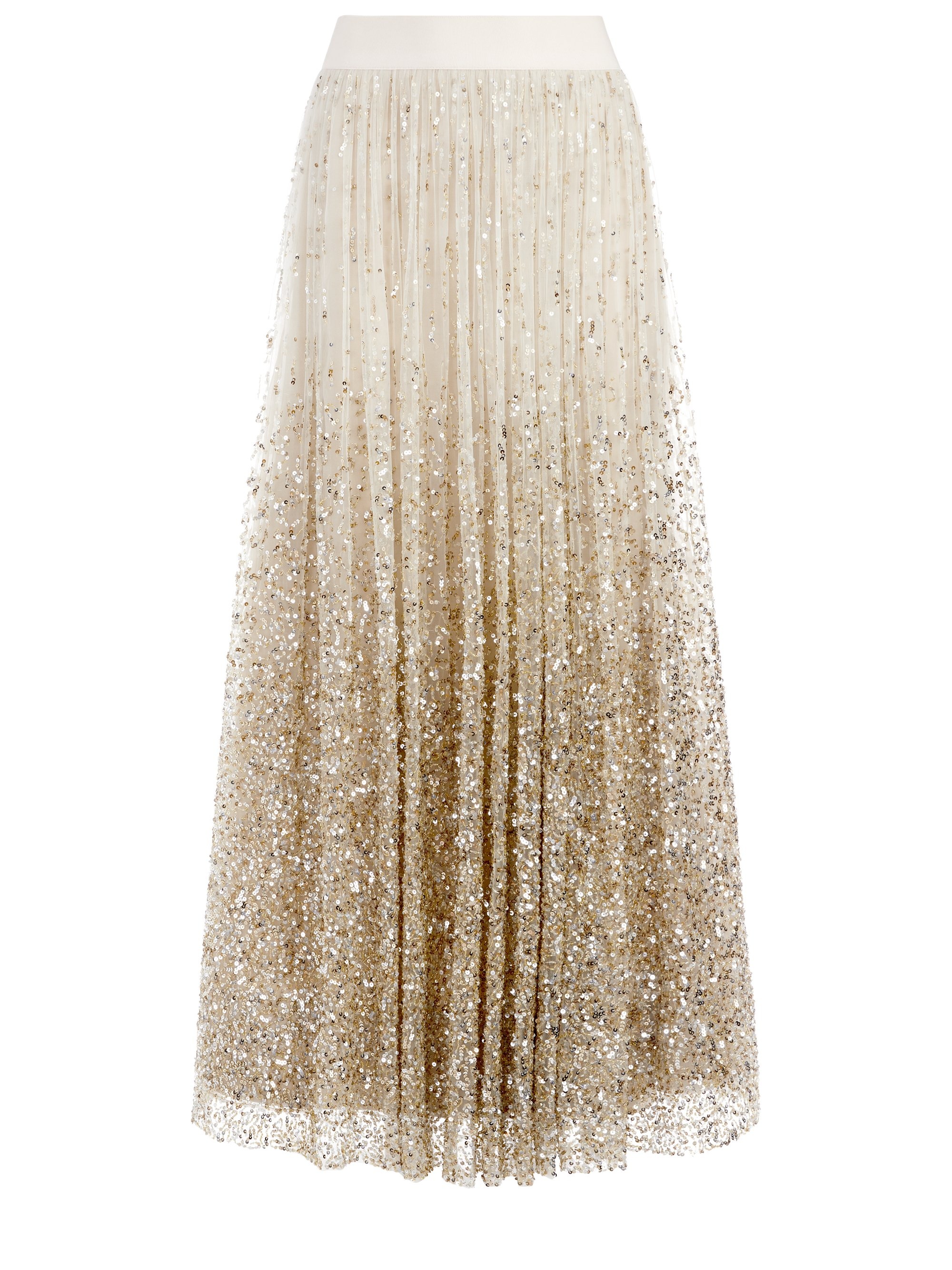 CATRINA SEQUIN GOWN SKIRT - 1