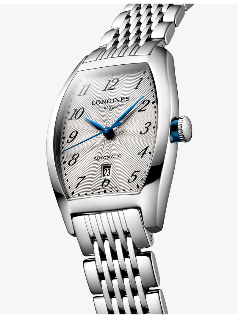 Longines L2.142.4.73.6 Evidenza Tonneau Stainless-Steel Automatic Watch outlook