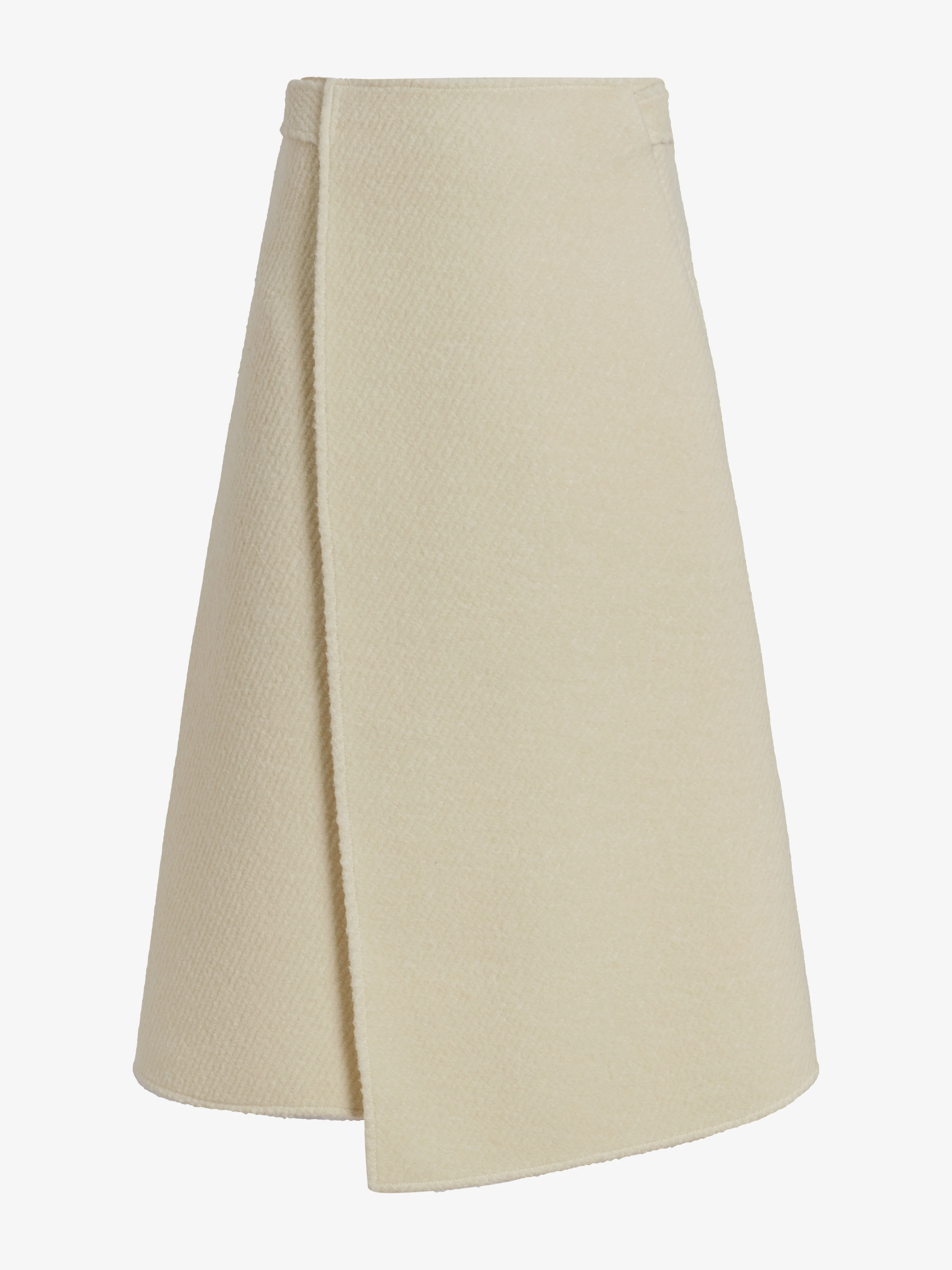 Bodhi Skirt in Boucle Twill Suiting - 1