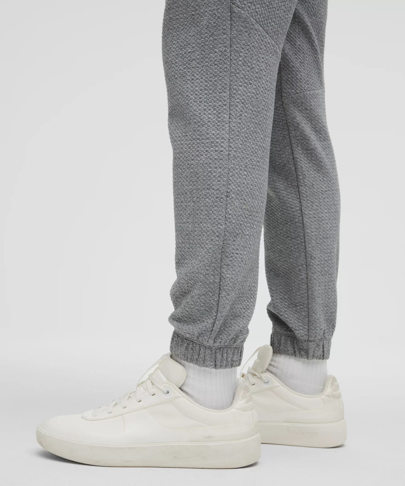 Textured Double-Knit Cotton Jogger 6