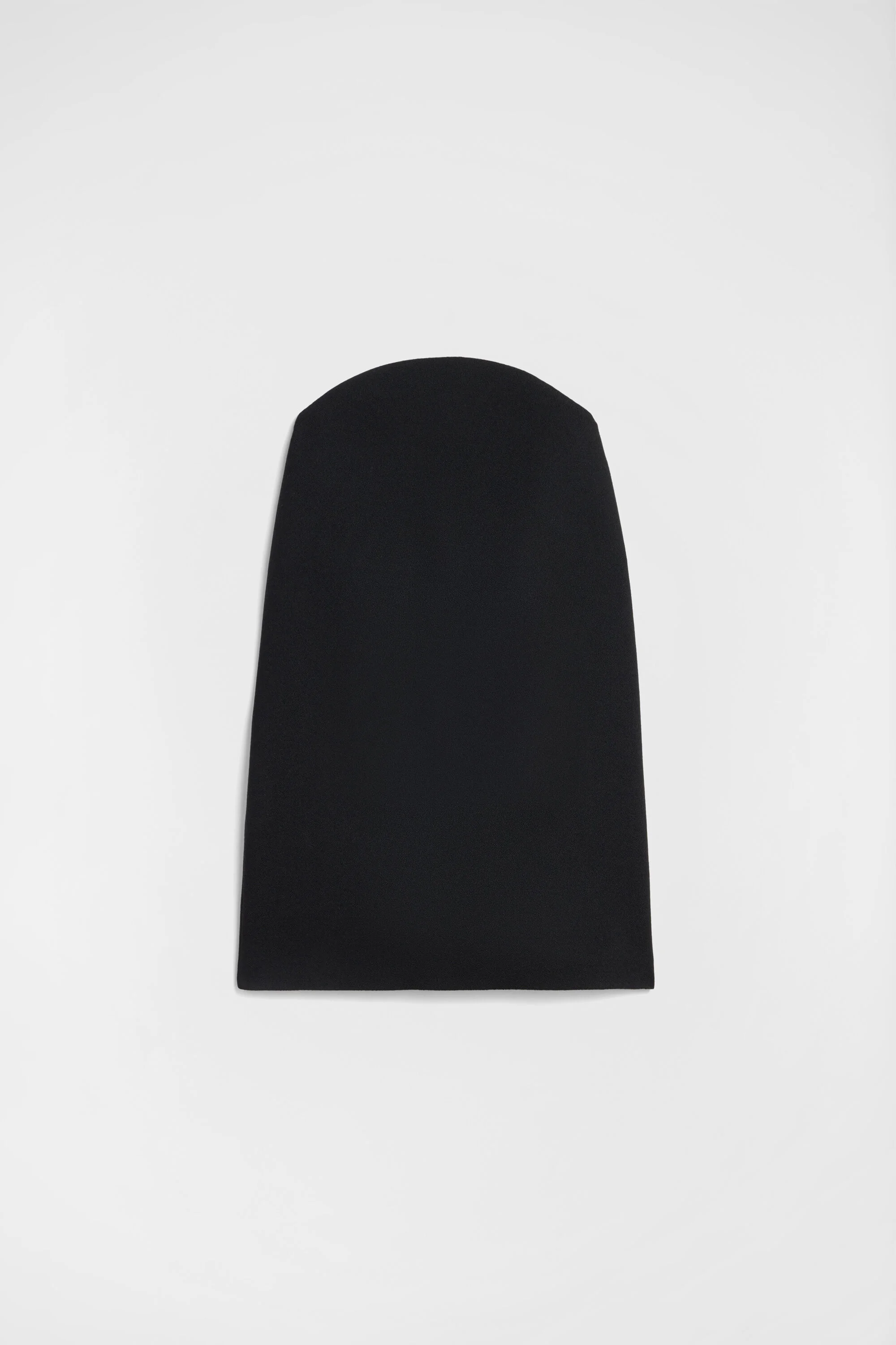 Wool Sablé Skirt - 1