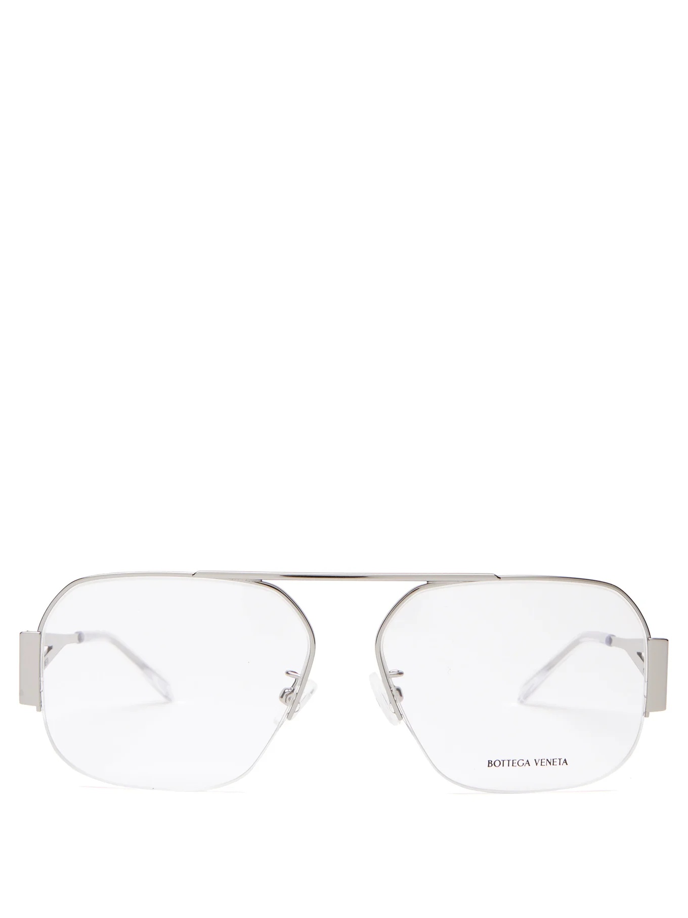 Metal aviator glasses - 1