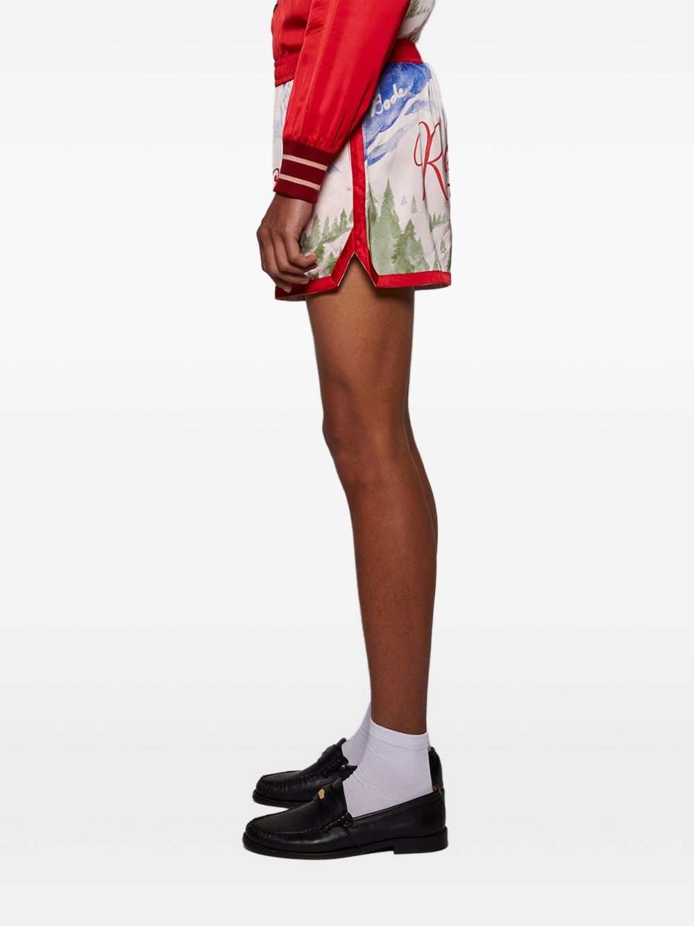 Postcard gym shorts - 4