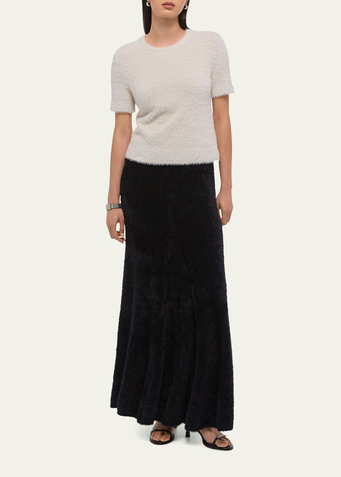 Eyelash Knit Maxi Skirt - 2