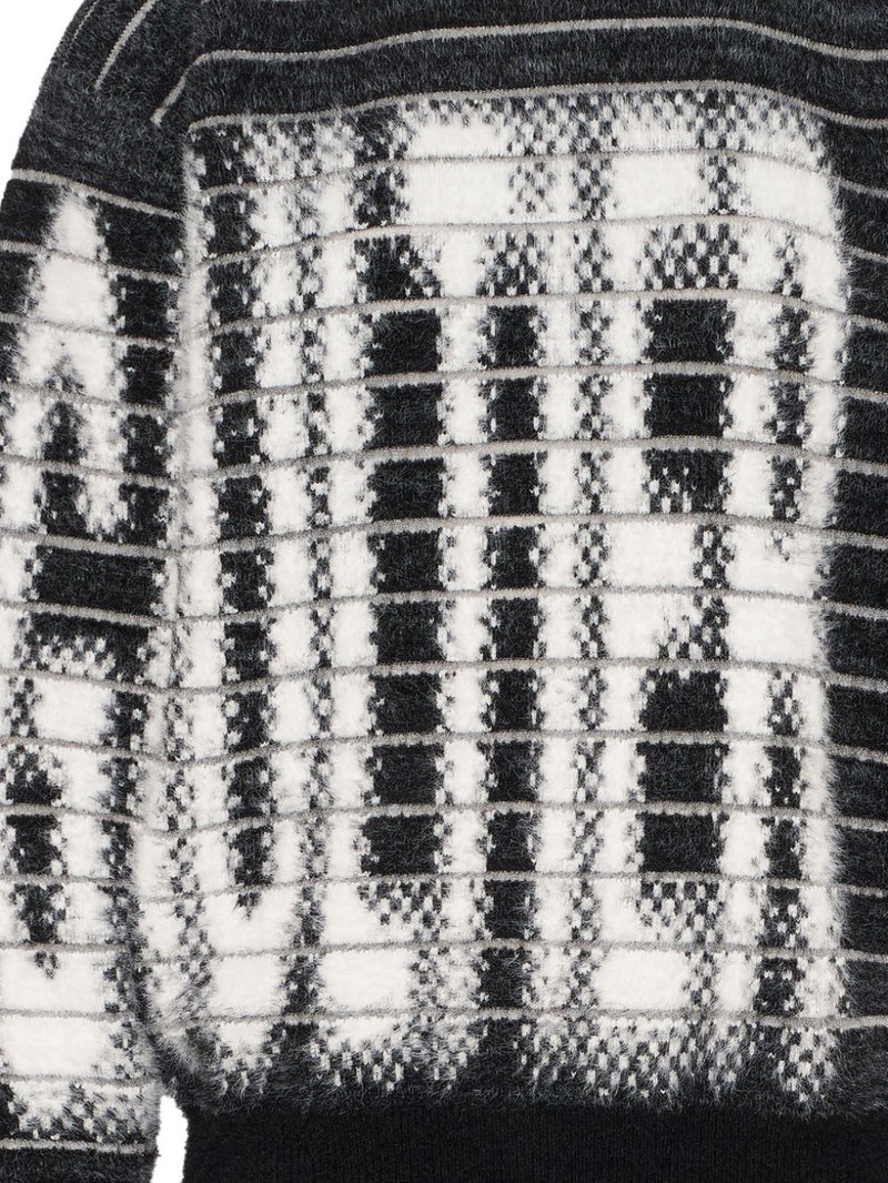 Jean Paul Gaultier striped jacquard crew-neck sweater outlook