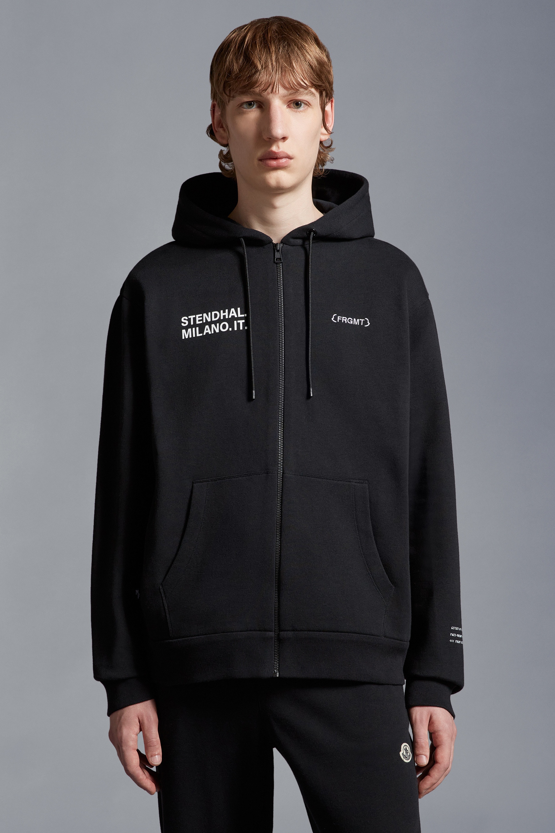 【MONCLER】LOGO MOTIF HOODIE パーカー ロゴ Moncler Logo Motif Hoodie | REVERSIBLE