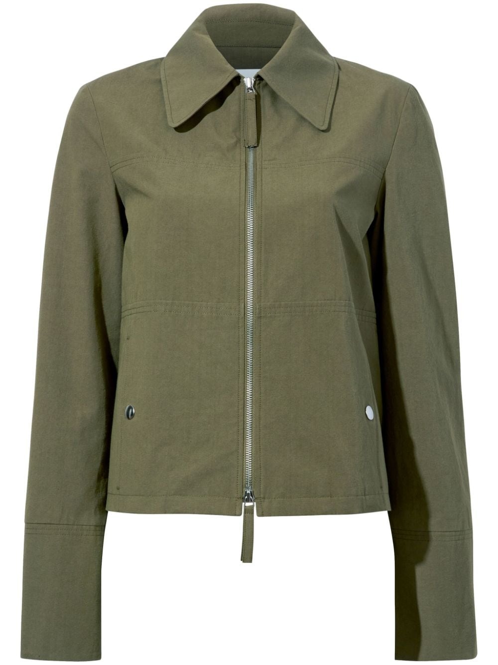 Barnes zipped cotton jacket - 1