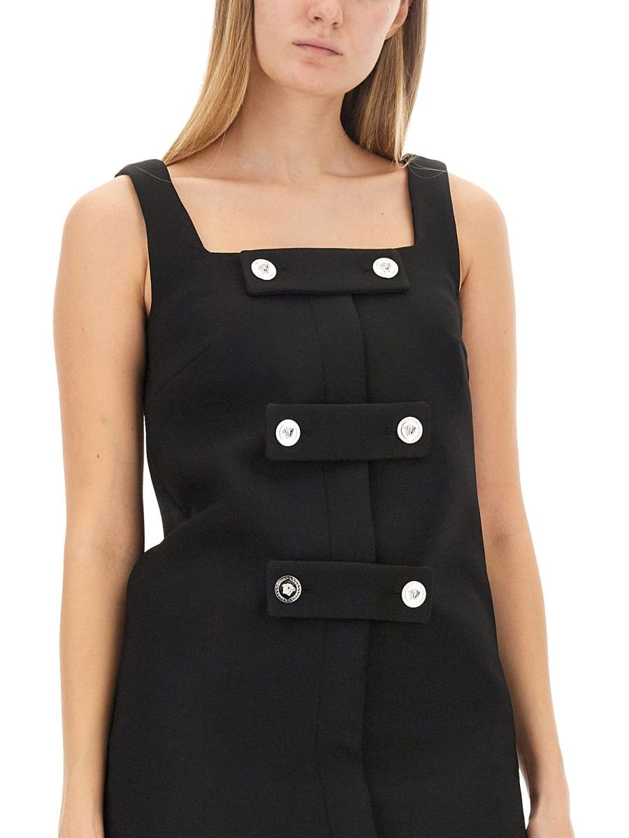 ワンピース VERSACE FW23 JELLYFISH SHORT DRESS (1011270_1A082081B000) VERSACE VERSACE JELLYFISH SHORT DRESS | baltini | REVERSIBLE
