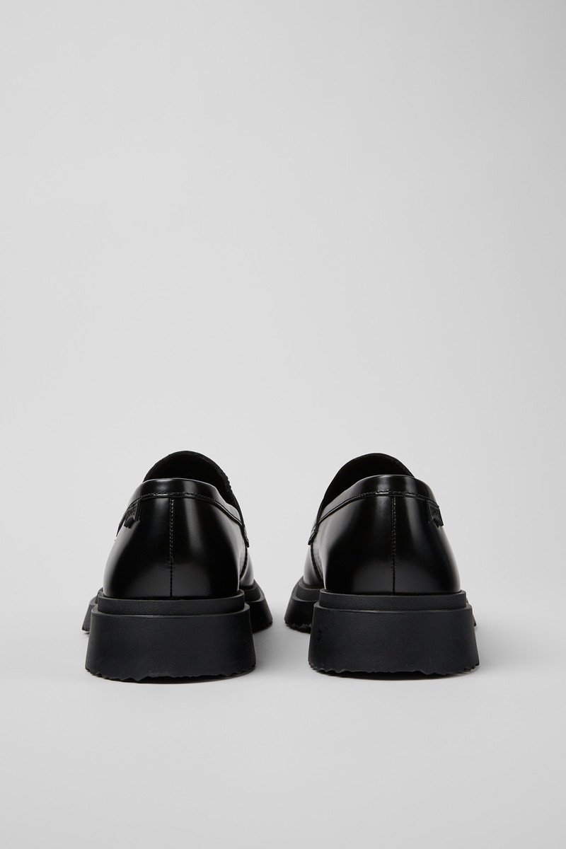 CAMPERLAB Black Leather Mocasins for Men. outlook