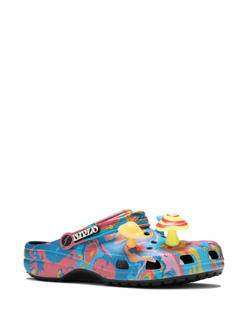 crocs Diplo X Classic swirl-effect clogs outlook
