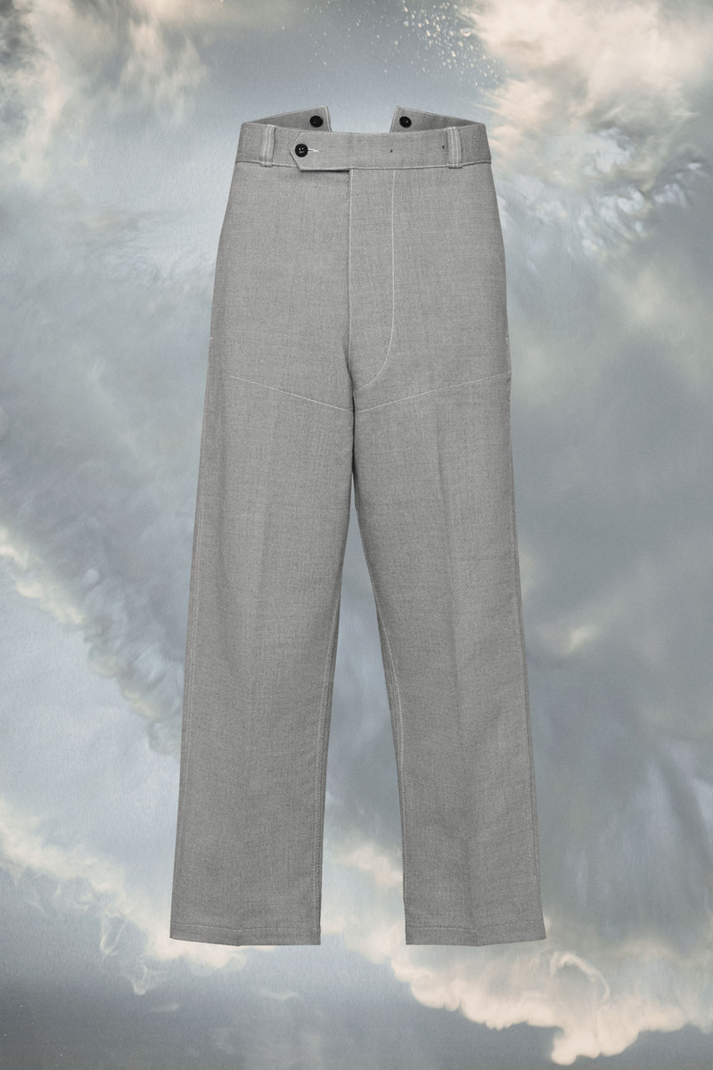 Maison Margiela Broken twill denim trousers outlook
