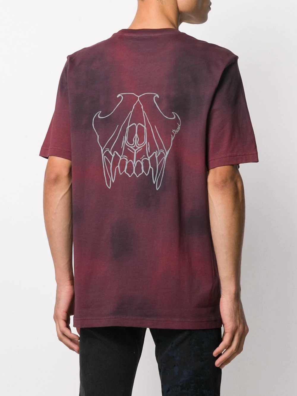 tie-dye cotton t-shirt - 4