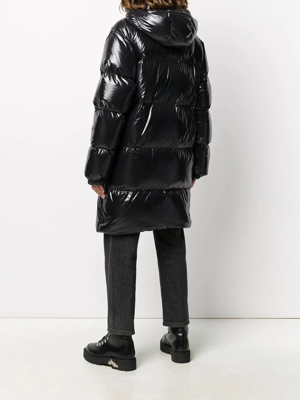 hooded padded parka  - 4