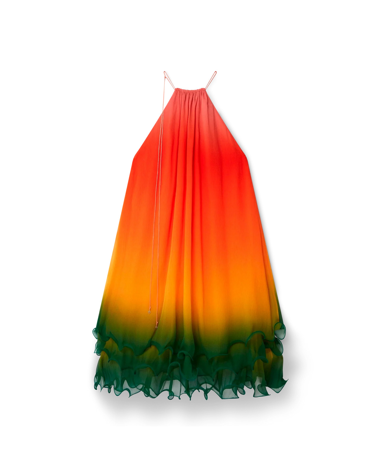 Rainbow Gradient Cocktail Dress - 6
