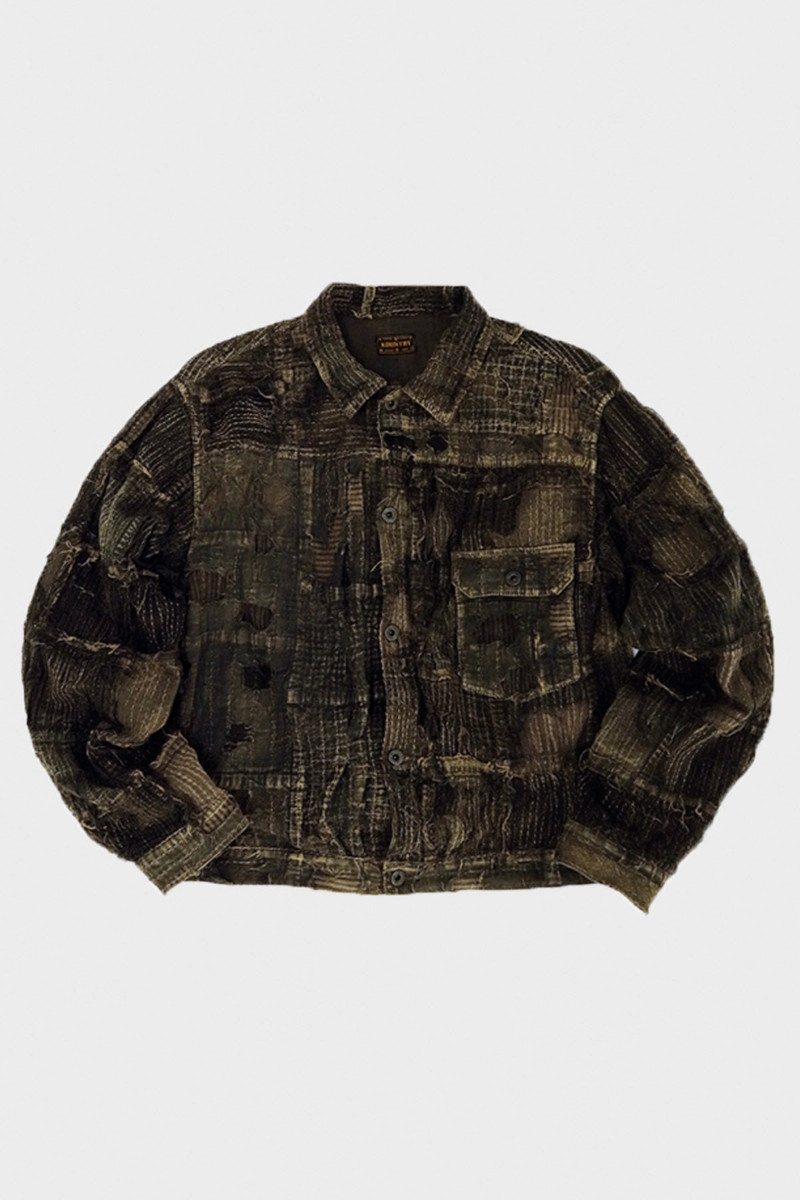 TEA 핵심 BORO JACKET (BLACK) 1