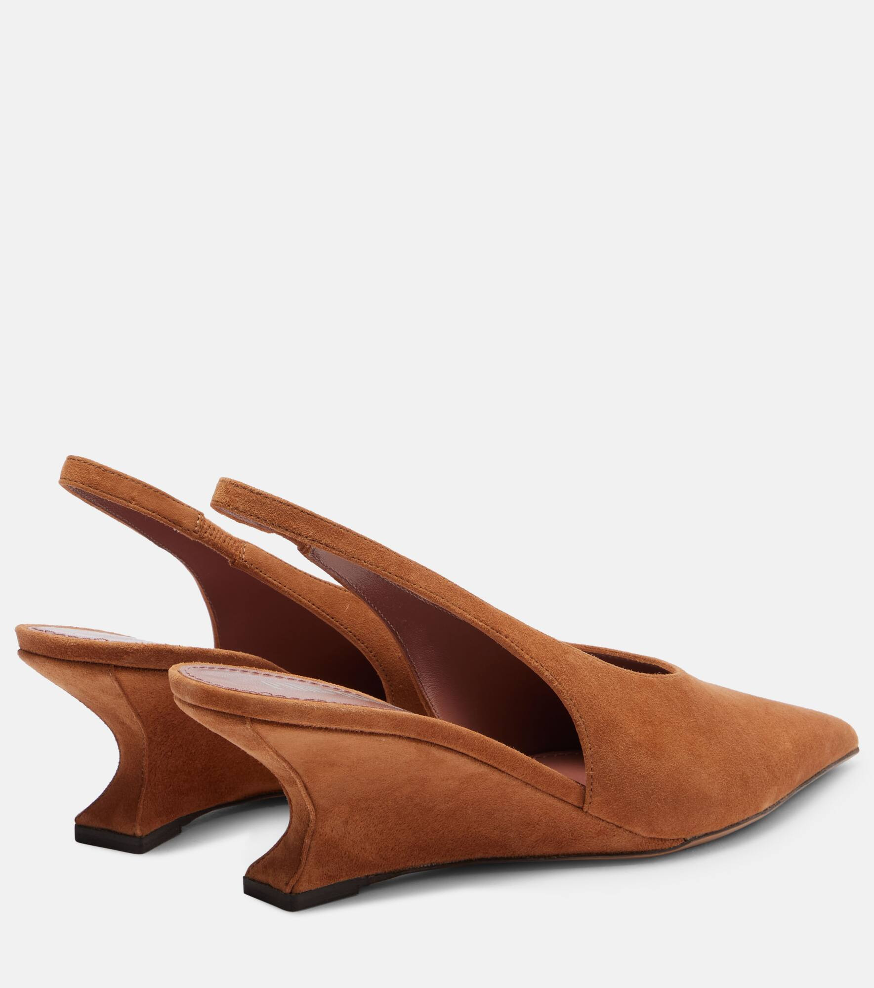Nina 50 suede wedges - 2