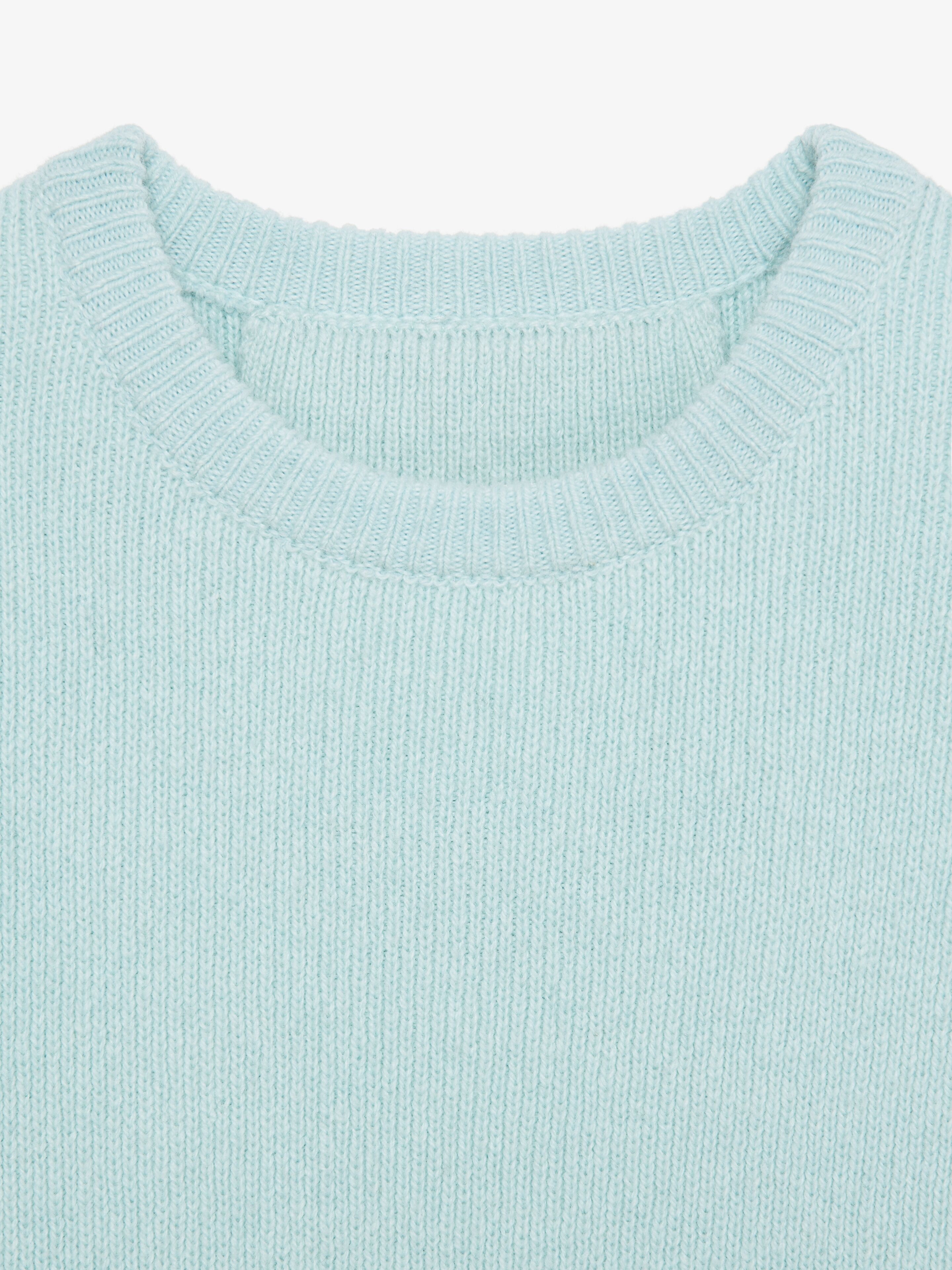 OVERSIZED SWEATER IN WOOL WITH 4G ZIP - 6