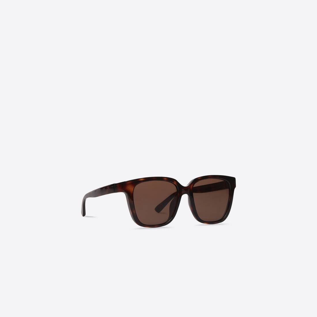 Side D-frame Sunglasses in Dark Havana - 3