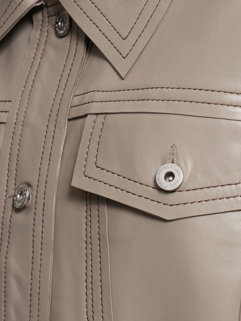 Phyllis Jean leather jacket - 5
