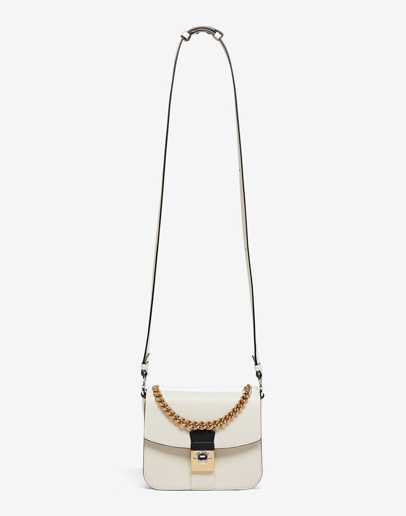 New Lock small double flap clutch bag 5