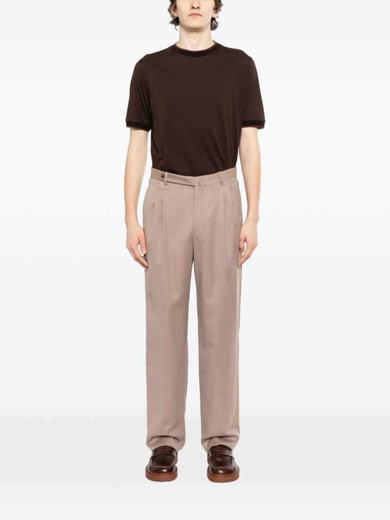 Canali crewneck T-shirt outlook